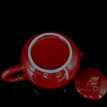 Théière Ronde Rouge <br> Porcelaine 200ml