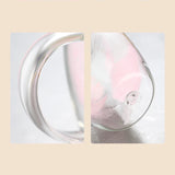 Tasse Verre Double Paroi <br> Plume 350ml