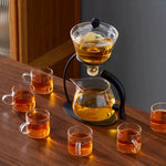 Théière Chinoise Design <br> Verre