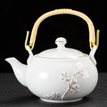 Théière Blanche en Porcelaine