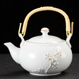 Théière Blanche en Porcelaine