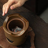 Théière en Grès <br> avec Réchaud 800ml