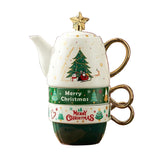 Service à Thé Sapin de Noël