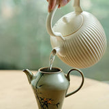 Théière Blanche Moderne <br> 400ml