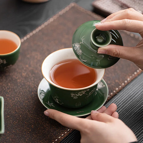 Théière Chinoise Tasse <br> Gaiwan 180ml