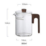Théière en Verre avec Filtre Intégré <br> 800ml