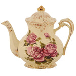 Théière Anglaise Vintage <br> Fleur