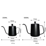 Bouilloire en Inox Design <br> 350ml 600ml