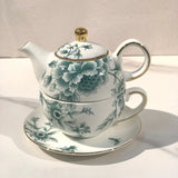 Théière en porcelaine individuelle <br> Tea For One 400ml