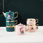 Théière Père Noël <br> Service 2 Tasses 420ml