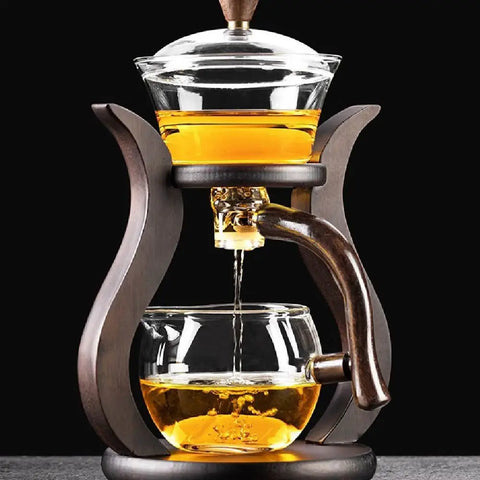 Théière Chinoise en Verre <br> Semi-automatique 300ml