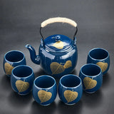 Service à Thé 6 Personnes <br> Porcelaine 820ml