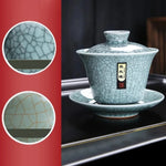 Théière Chinoise <br> Gaiwan Vert Celadon 130ml