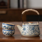 Théière et 2 tasses