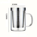 Tisanière en Verre <br> Filtre Inox 470ml