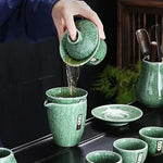 Théière Chinoise <br> Gaiwan Vert Celadon 130ml