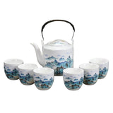 Service à Thé en Porcelaine de Chine