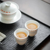 Petite Tasse Porcelaine <br> Peinte à la main 40ml