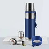 Thermos Thé avec Infuseur <br> Tout inox 750 ml - 1 L