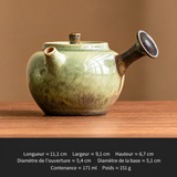Théière Chinoise porcelaine verte <br> Céladon 170 ml