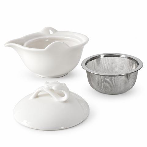 Théière Japonaise Porcelaine Blanche <br> Hohin 150ml