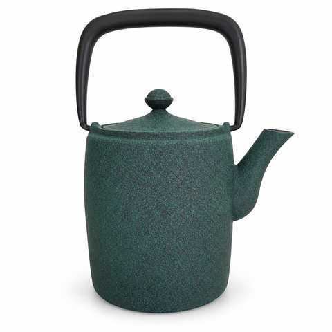 Théière en Fonte Verte du Japon <br> Wazuqu Wabi 600ml