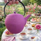 Théière Japonaise en Fonte Rose <br> Wazuqu Mayu 550ml