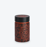 Boîte à Thé en Métal <br> Double Couvercle