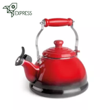 Bouilloire émaillée Rouge <br> Induction 2,4L