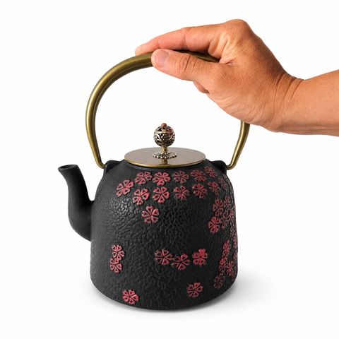 Bouilloire en Fonte <br> Fleur de cerisier 1.2L