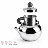 Théière Bouilloire Induction <br> Inox 1.5-2L