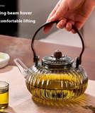 Bouilloire théière en verre <br> sans plastique 850ml