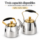 Théière Inox avec filtre <br> 1L/1.5L/2L