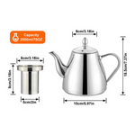 Théière Bouilloire Induction <br> Inox 1.2-1.5-2L