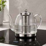 Théière en Verre pour Induction <br> Bouilloire 1,8L