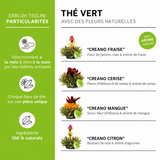 Fleur de thé <br> Coffret 6 fleurs de thé vert