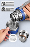 Thermos Thé avec Infuseur <br> Tout inox 750 ml - 1 L