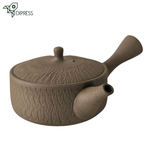 Théière Japonaise <br> Kyusu Plat Tokoname 160ml