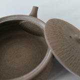 Théière Japonaise <br> Kyusu Plat Tokoname 160ml