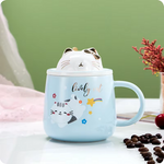 Mug Chat <br> Avec Couvercle 400ml