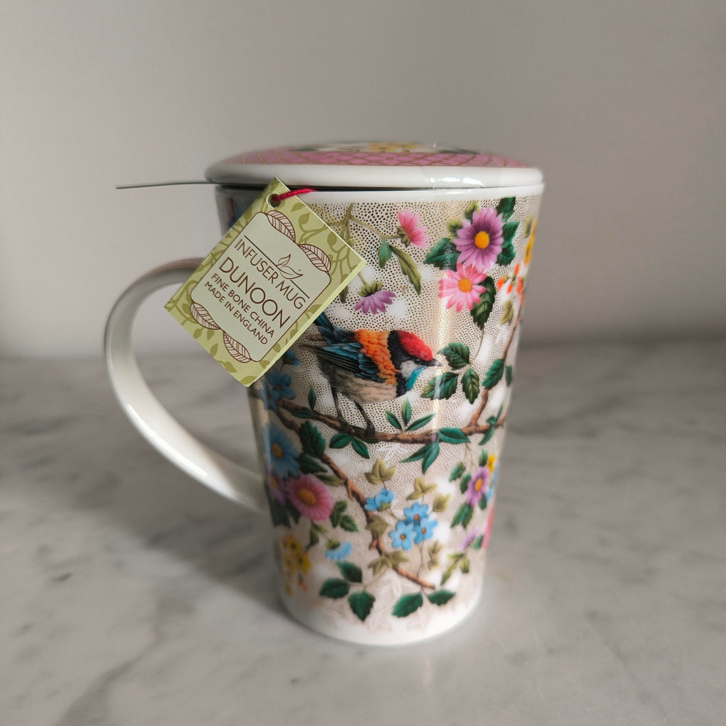 Mug (tasse) DUNOON - Modèle à Motif Multicolore - En Porcelaine - Occasion