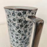 Mug japonais Bleu <br> Fleurs 400ml
