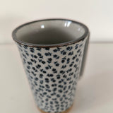 Mug japonais Bleu <br> Fleurs 400ml
