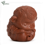 Porte Encens Argile <br> Compagnon de Thé Singe