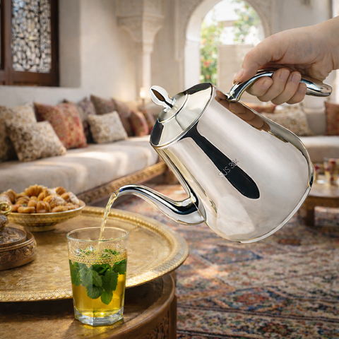 Théière Compatible Induction <br> Inox 1,5-1,7L