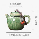 Théière Chinoise en Porcelaine Verte <br> Céladon 100ml