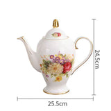 Service à Thé Anglais <br> Porcelaine 1L
