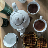 Service 6 Tasses <br> Céramique Plint 350ml