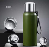 Thermos Filtre Thé <br> Inox 0.6-1L