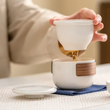 Théière de Voyage Chine <br> Service 2 tasses